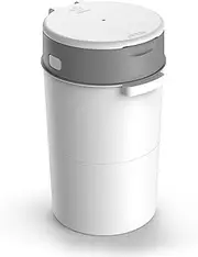 Bellababy Diaper Pail, Upgrade Baby Diaper Bin with Double Odor Locking, Includes 1 Refill (270 inches/pcs), Compact Design for Nursery