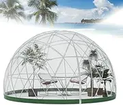 Bubble Tent Dome House, Garden Igloo Dome, Outdoor Inflatable Bubble Igloo Tent, 12ft Dome House Camping Tent, for Backyard Patios Outdoor Dining Backyard Camping Stargazing