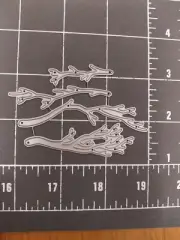 Universal thin metal die cut tool emboss Tree Branch Halloween Winter snow limb