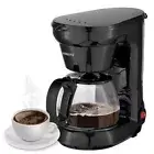 CM102 6-Cup Drip Coffee Maker -Drip 650W Coffee Pot Machine K9Q3