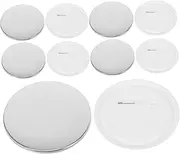UTHCLO 200 Sets DIY Badge Making Kit Blank Tinplate Button Badge Parts with Shells Back Cover and Film for Crafting School Projects