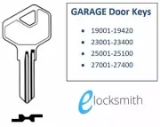 Key to Code Number Suits Steel Line + others Garage Roller Door Lock - FREE POST