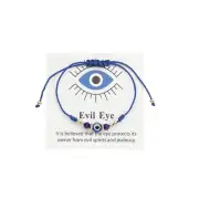 COLORFUL BLING Evil Eye Handmade Knots Cards Beaded Beads Protection Good Luc...