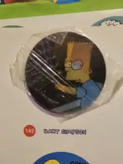 1996 MAGIC MOTION TAZO The Simpsons #142 Bart Simpson NEW SEALED