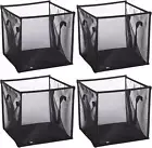 SOUJOY 4 Pack Popup Laundry Hamper, Collapsible Mesh Laundry Baskets with Handle