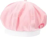 [OATIPHO] Berets Hat Running Cap Beret Cap for Women French Beret Beanie Cap Beret Caps for Women Artist Beanie Beret Polyester Pink