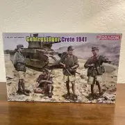 DRAGON #6742 Gebirgsjägers Crete 1941 - 1/35 Scale Model Kit NEW US Seller