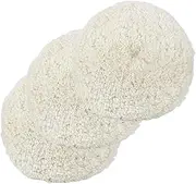 Fasmov 3 Pack Wool Polishing Pad 7" Wool Hook & Loop Grip Buffing Pad for Compound Cutting & Polishing
