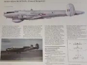 Avro Shackleton Aircraft Picture Out of Print Article Sheet Wall Art Display