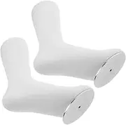 KICHOUSE 2pcs Female Foot Mannequin Sock Display Stand: Thickened for Store and Photography - Mannequin Foot Sock Model for Store
