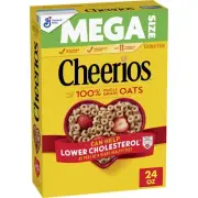 Cheerios Cereal, Limited Edition Happy Heart Shapes, Heart Healthy Cereal With W