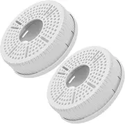 Holibanna 2pcs Camera Bracket Camera Cord Cover Monitor Shelf Router Storage Rack Monitor Mount Router Bracket Monitor Wall Mount Speaker Bracket Webcam Holder Plastic White