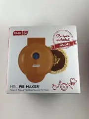 DASH Mini Pie Maker. Sweet, Savory Treats, Quiches in Minutes!