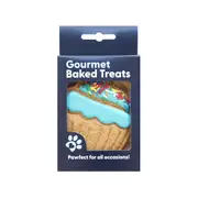 Gourmet Baked Birthday Cookie Blue Dog Treat