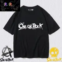 在飛比找蝦皮商城精選優惠-ONE OK ROCK 週邊one ok rock樂隊短袖粉