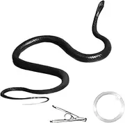 Rubber Snakes Realistic - Prank Snake with String,Golf Snake Prank with String and Clip, Realistic Snake Prank, Prank Snake On A String, Fake Snake Prank