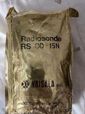 New Vaisala RS80-15N Radiosonde Set Factory Sealed Transmit Weather Balloon NOS