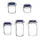 【義大利Bormioli Rocco】Fido藍蓋密封罐-共5款《拾光玻璃》 玻璃罐 收納罐