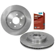 Front Disc Brake Rotors + Bendix 4WD Pads for Nissan D23 Navara NP300 2015~2018