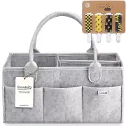Baby Diaper Caddy Organizer - Gift Registry for Baby Shower, Nursery Organizer,