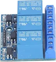 3 Channel Relay Module High Voltage Relay Board Isolated Optocoupler High Low Level Control for Home Automation (5v (3.3V Compatible))