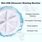 Portable Washing Machine Personal Rotating Ultrasonic Turbine Washer USB