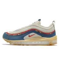 在飛比找蝦皮商城優惠-Nike 休閒鞋 Air Max 97 米白 藍 紅 奶油底