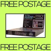 NEW Ultra PRO 4-Pocket Trading Card Page - Platinum Series 100 Pages FREE SHIP