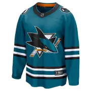 Fanatics San Jose Sharks Home Breakaway NHL Mesh Jersey Black L