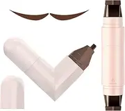 Makeup Eye End Stamp,Makeup Winged Eye End Stamp with 2 Tips - Quick-Drying Stencil Cosmetics Smudge-Proof for Travel, Dating, Wedding