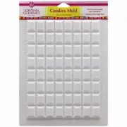 Rectangle Break-up Hard Candy Plastic Sheet Mold, LorAnn