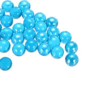 Glass Beads,1set Glass Gemstone Light Blue 0.99lbs Glass Pebbles