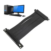 50cm/19.7in PCIE 4.0 X16 Extender Riser Cable Plug And Play High Speed PCIE New