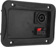 JOINPAYA Speaker Terminal Board Multi-functional Wiring Panel for Stage Loudspeakers Efficient Connection Design for Subwoofer Setup