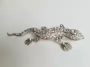 Lizard Trinket Box, Jewelry Box with Swarovski Crystals