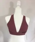 Cupshe Mauve Bikini Top size S - NWT