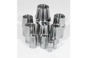Meziere Weld-In Female Tube End 4130 Steel Suit 1/2" x .058" w/ 1/4-28 L/H