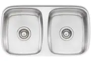 Oliveri Endeavour Double Bowl Undermount Sink EE63U