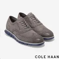 在飛比找momo購物網優惠-【Cole Haan】ZG WING OX WP 翼尖雕花牛