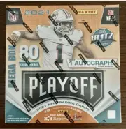 2021 Panini Playoff NFL Football Mega Box 80 Cards New Factory Sealed 1 Auto
