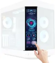 12.6 Inch IPS LCD Touch Screen Monitor FHD 1920x515 Display Fit for Hyte Y60 PC