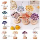 Creative Crystal Tree Night Light Crystal Money Tree Lamp Office Ornament