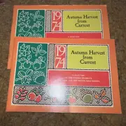 CURRENT 1974 Autumn Harvest Fundraiser Catalogs -quantity 2- 40 pgs Each