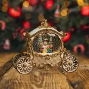 Christmas Snow Globe Christmas Carriage Snow Globe for Indoor Shops Holiday