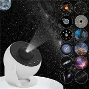 LED Planetarium Galaxy Projector Lamp 12 Patterns 360 Degree Rotate LED Starry Sky Projector Bedroom Night Light for Kid