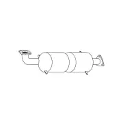 Redback Manifold Catalytic Converter for Honda CR-V RE K24Z1 2.4L 4Cyl 2007-2012