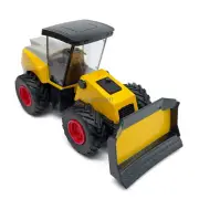 5.1" Bulldozer Toy Model Metal Diecast Construction Toy Vehicle Pull Back Cars