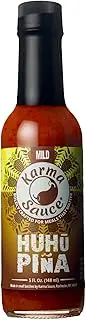 Karma Sauce Huhū Piña 148ml – Award-Winning Pineapple Hot Sauce with Korean Gochugaru, Ginger & Marjoram