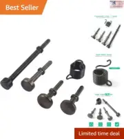 Heavy-Duty Versatile 5 Pcs Air Hammer Chisel Bits Kit - Multi-Purpose