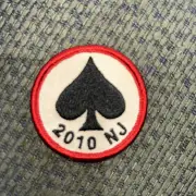 2010 Boy Scout National Jamboree Ace Spades Patrol Patch BSA